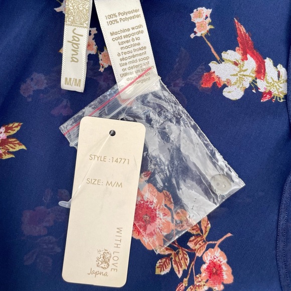 Sheer Maxi Floral Dress/Shawl - M - Picture 5 of 6